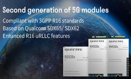 Quectel Second Generation 5G NR Modules